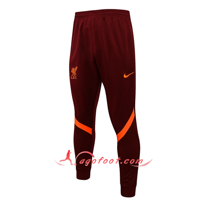 Training Pantalon Foot FC Liverpool Rouge/Orange 2021/2022