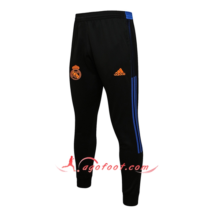 Training Pantalon Foot Real Madrid Noir/Bleu 2021/2022