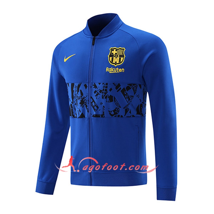 Veste Foot FC Barcelone Bleu 2021/2022