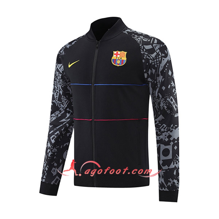 Veste Foot FC Barcelone Noir/Gris 2021/2022
