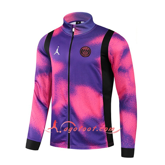 Veste Foot Jordan PSG Gris/Orange 2021/2022