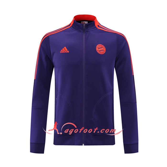 Veste Foot Bayern Munich Pourpre/Rouge 2021/2022
