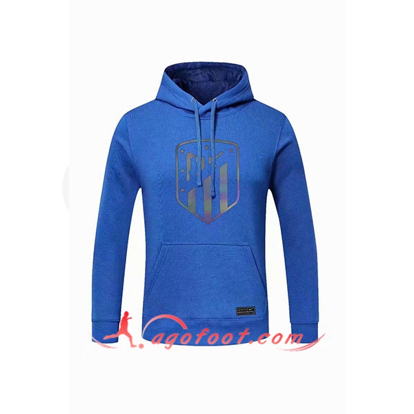 Nouveau Training Sweatshirt Capuche Atletico Madrid Bleu 20/21