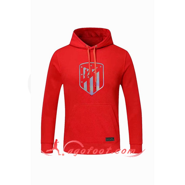 Nouveau Training Sweatshirt Capuche Atletico Madrid Rouge 20/21