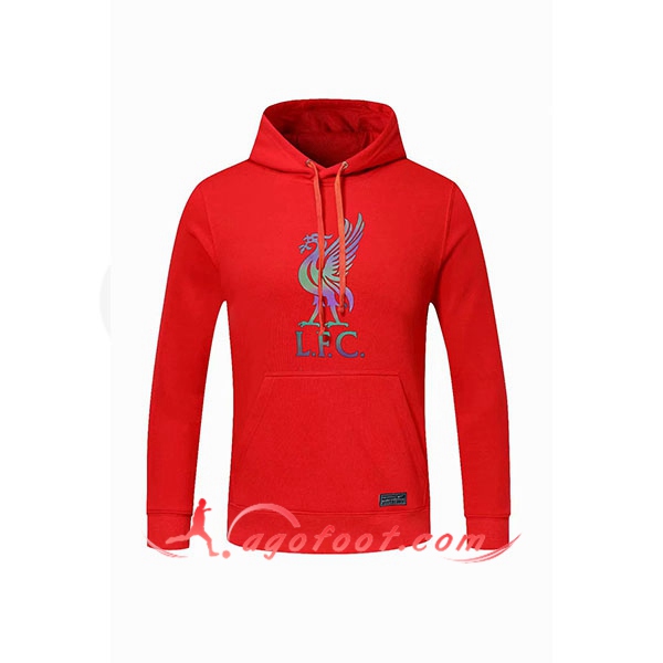 Nouveau Training Sweatshirt Capuche FC Liverpool Rouge 20/21