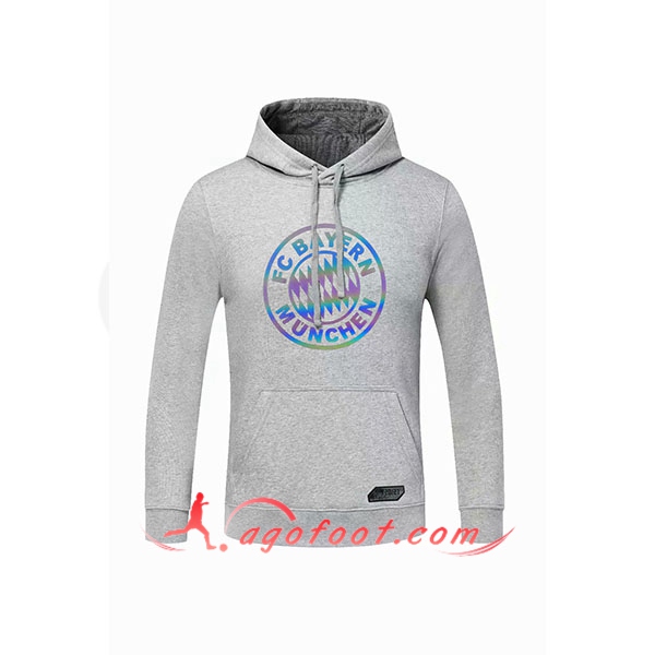 Nouveau Training Sweatshirt Capuche Bayern Munich Gris 20/21