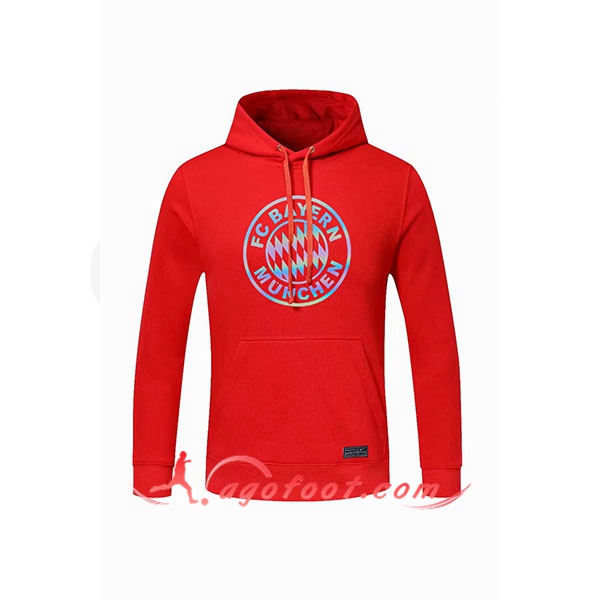 Nouveau Training Sweatshirt Capuche Bayern Munich Rouge 20/21