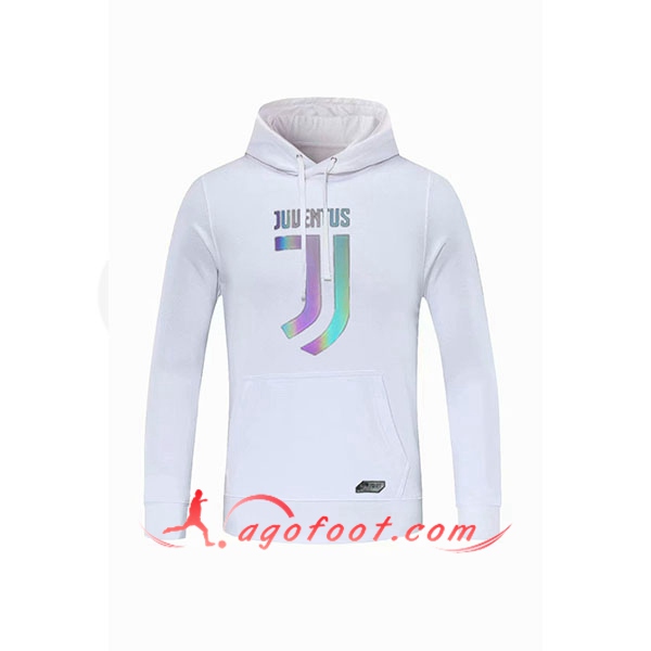 Nouveau Training Sweatshirt Capuche Juventus Blanc 20/21