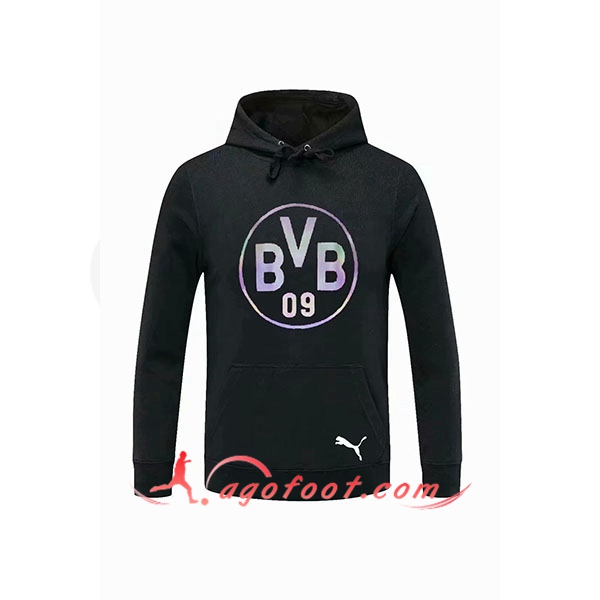 Nouveau Training Sweatshirt Capuche Dortmund BVB Noir 20/21