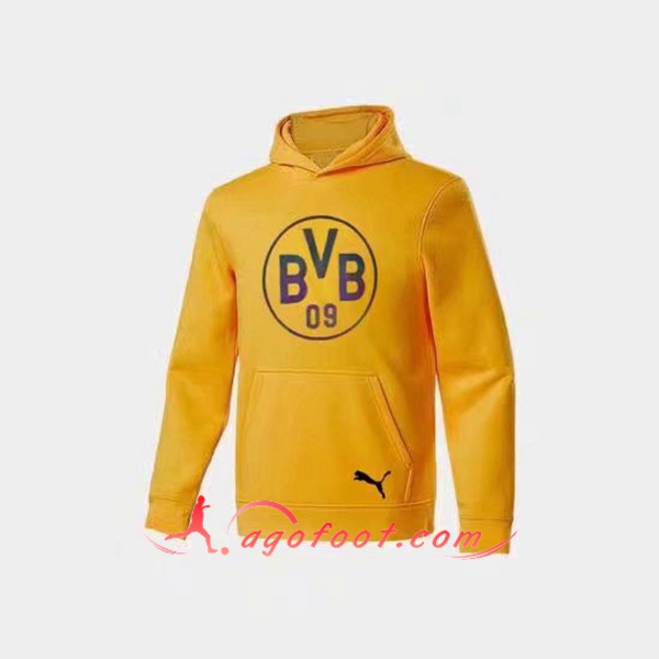 Nouveau Training Sweatshirt Capuche Dortmund BVB Jaune 20/21