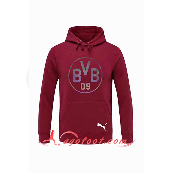Nouveau Training Sweatshirt Capuche Dortmund BVB Violet 20/21