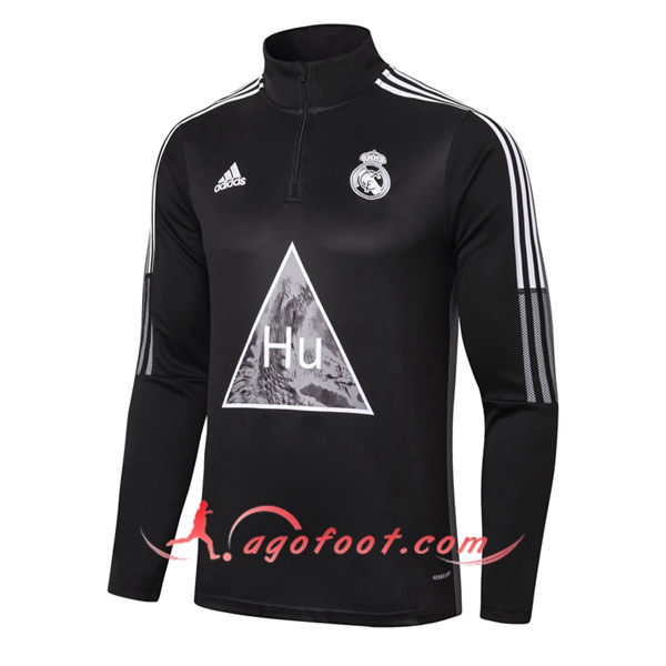 Nouveau Training Sweatshirt Real Madrid Joint Edition Noir 20/21