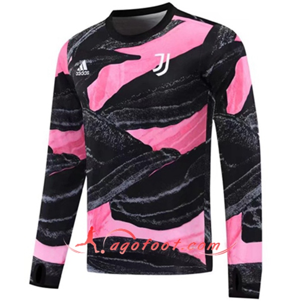 Nouveau Training Sweatshirt Juventus Noir/Rose 20/21