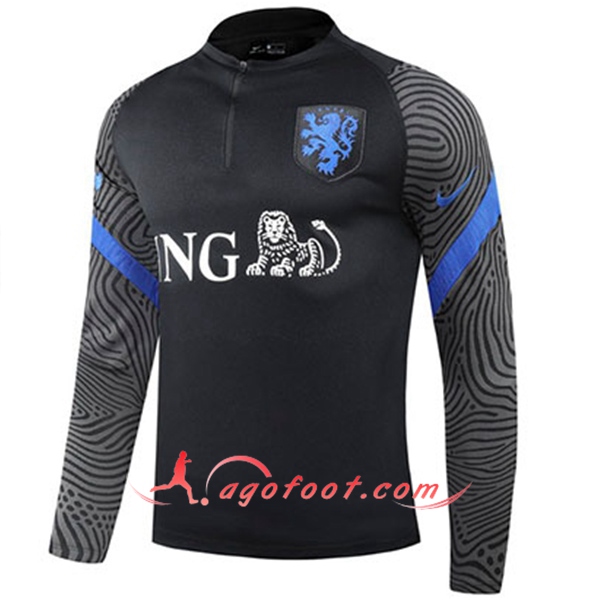 Nouveau Training Sweatshirt Pays-Bas Noir 20/21