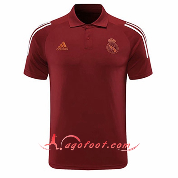 Polo Foot Real Madrid Marron 20/21
