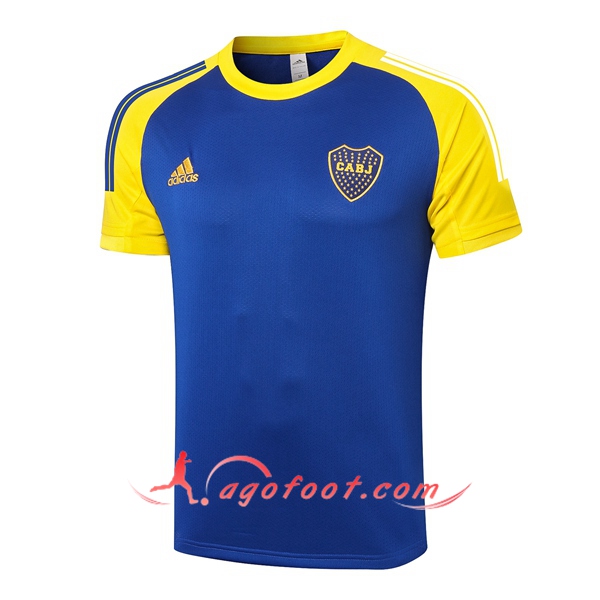 Polo Foot Boca Juniors Bleu 20/21