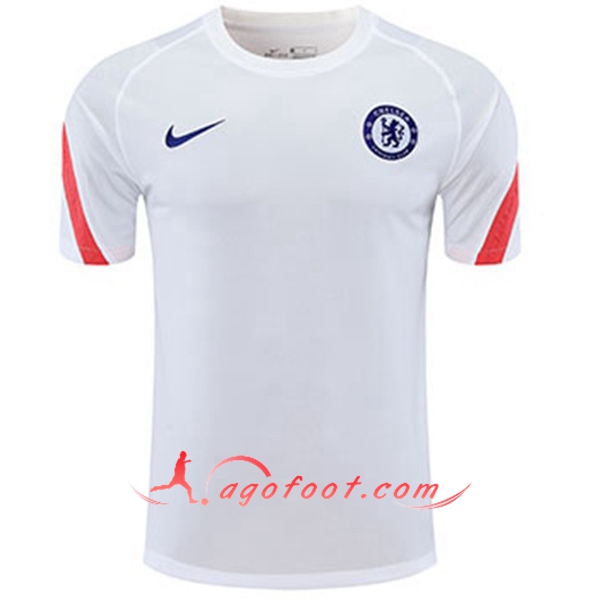 Training T-Shirts FC Chelsea Blanc 20/21
