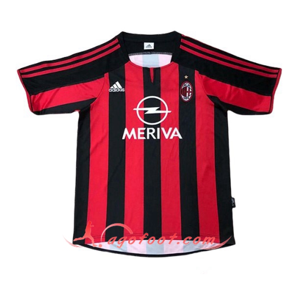 Maillot de Foot Milan AC Retro Domicile 2003/2004