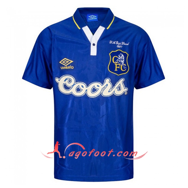 Maillot de Foot FC Chelsea Retro Domicile 1997