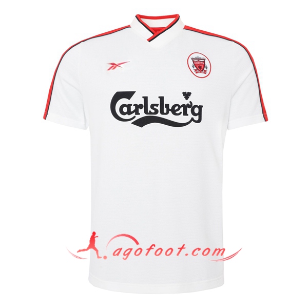 Maillot de Foot FC Liverpool Retro Exterieur 1998