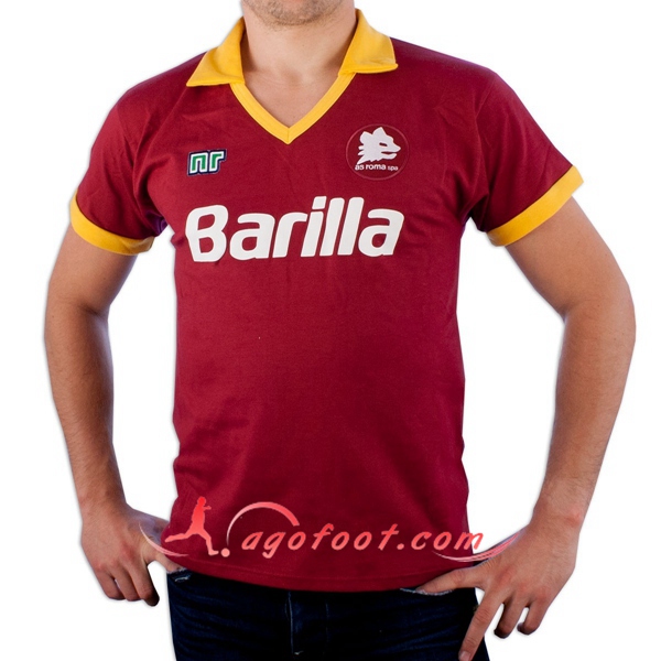Maillot de Foot AS Roma Retro Domicile 1989/1990