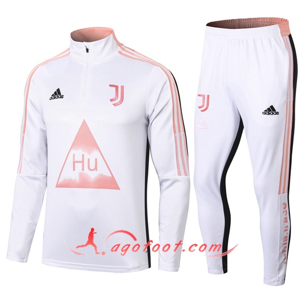 Ensemble Survetement de Foot Juventus Joint Edition Blanc 20/21