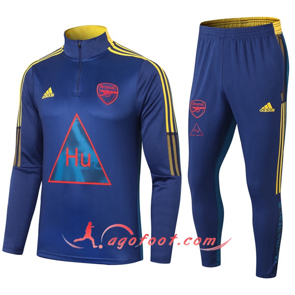 Ensemble Survetement de Foot Arsenal Joint Edition Bleu 20/21