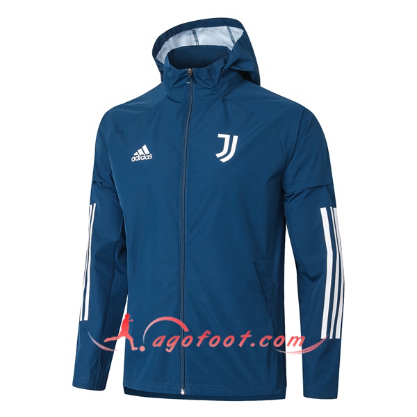 Nouveau Coupe-Vent Juventus Bleu 20/21