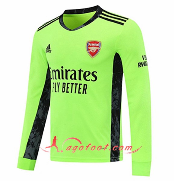 Maillot Arsenal Gardien De But Vert Manche longue 20/21