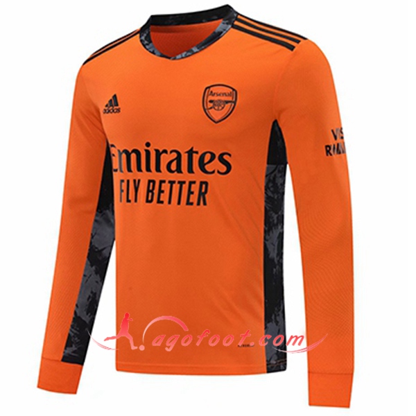 Maillot Arsenal Gardien De But Jaune Manche longue 20/21