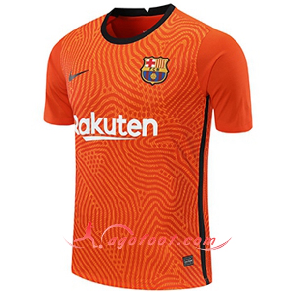 Maillot FC Barcelone Gardien De But Orange 20/21