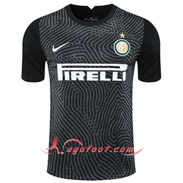 Maillot Inter Milan Gardien De But Noir 20/21