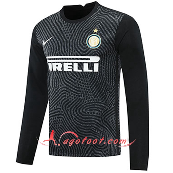 Maillot Inter Milan Gardien De But Noir Manche longue 20/21