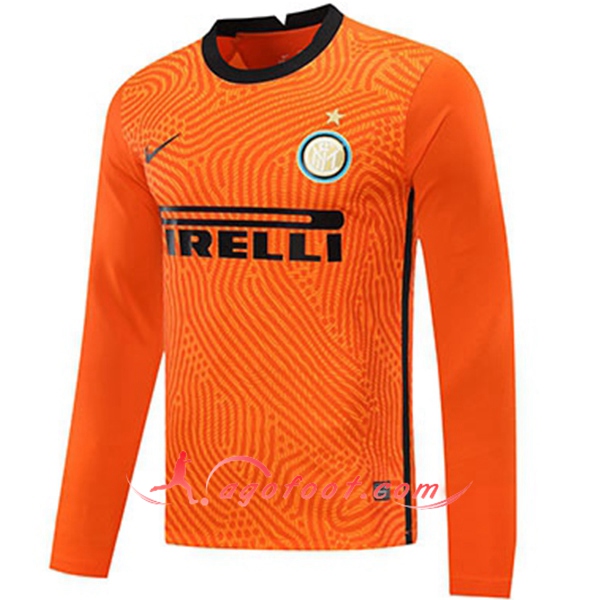 Maillot Inter Milan Gardien De But Jaune Manche longue 20/21