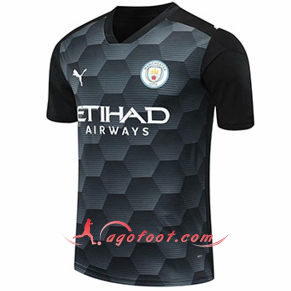 Maillot Manchester City Gardien De But Noir 20/21