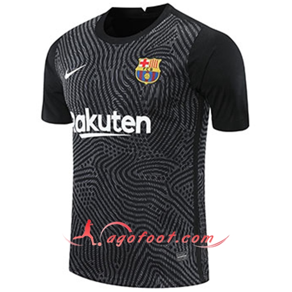 Maillot FC Barcelone Gardien De But Noir 20/21