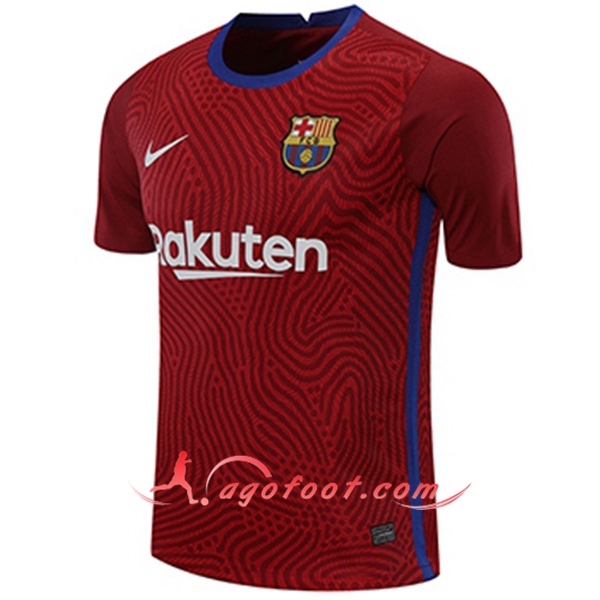 Maillot FC Barcelone Gardien De But Rouge 20/21