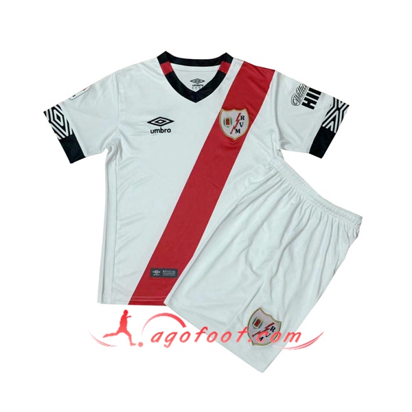 Maillot de Foot Rayo Vallecano Enfant Domicile 20/21