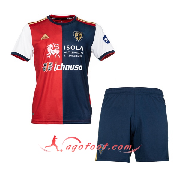 Maillot de Foot Cagliari Enfant Domicile 20/21