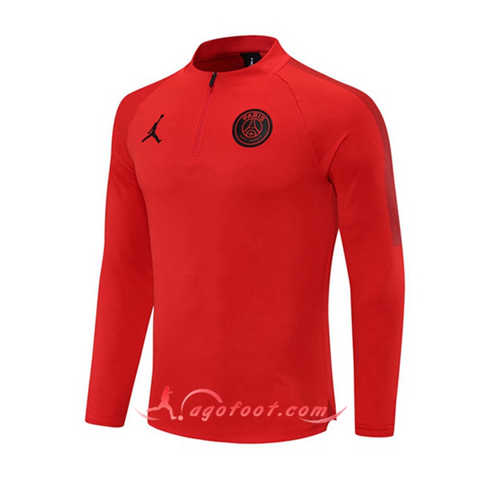 Sweatshirt Training Jordan PSG Rouge 2021/2022