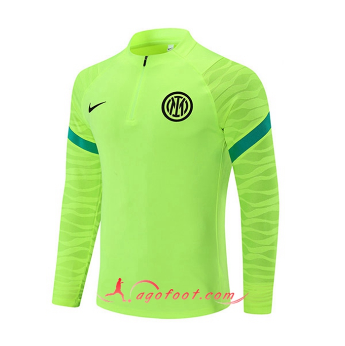 Sweatshirt Training Inter Milan Vert 2021/2022