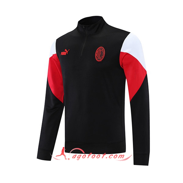 Sweatshirt Training AC Milan Rouge/Noir/Blanc 2021/2022