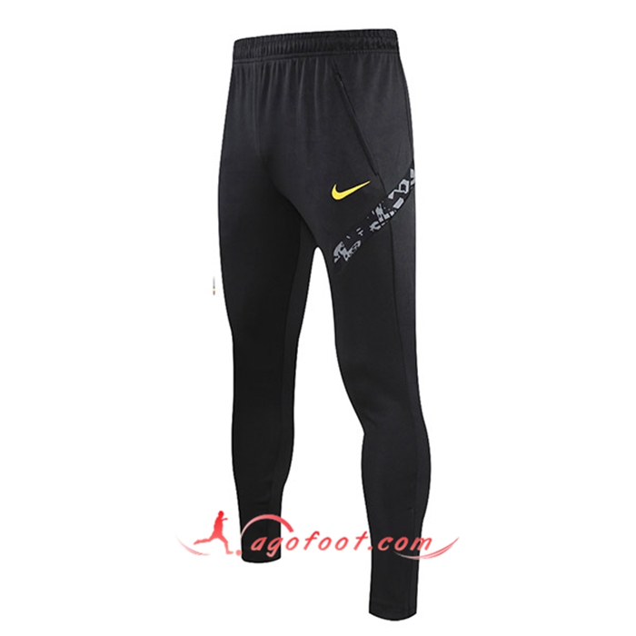 Training Pantalon Foot FC Barcelone Noir/Gris 2021/2022