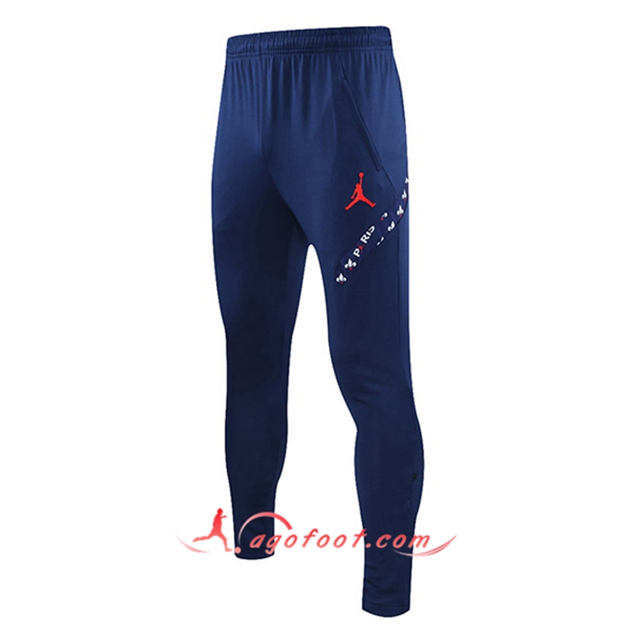 Training Pantalon Foot Jordan PSG Bleu Marin 2021/2022