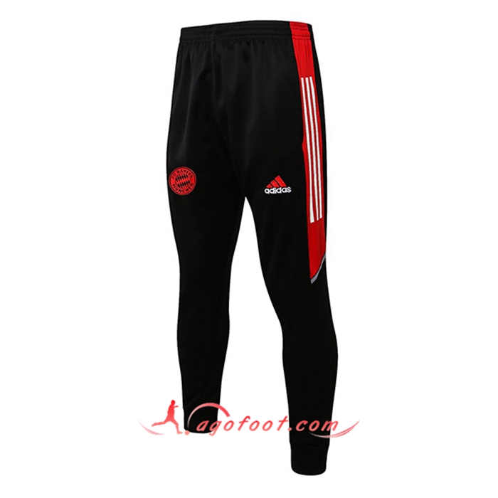 Training Pantalon Foot Bayern Munich Noir/Rouge 2021/2022