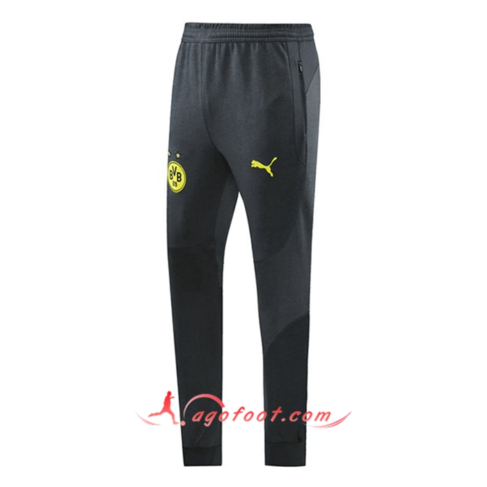 Training Pantalon Foot Dortmund BVB Gris Fonce 2021/2022