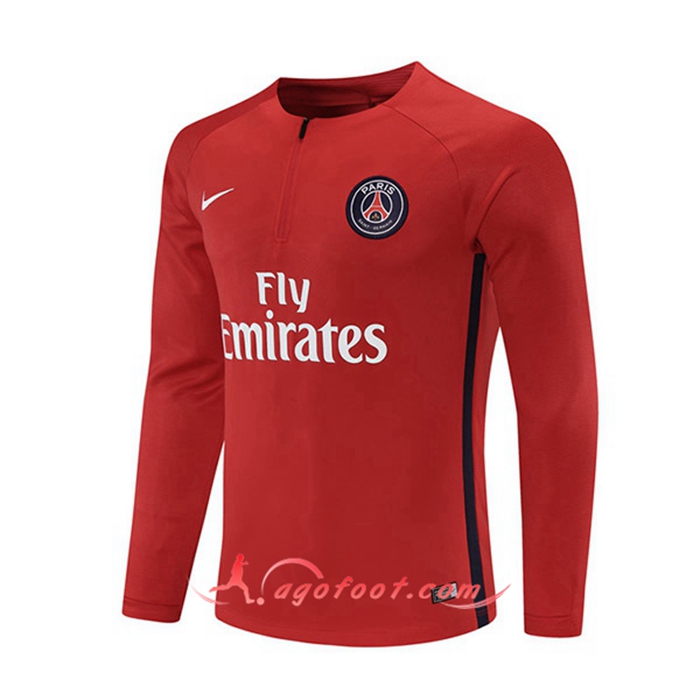 Sweatshirt Training Jordan PSG Rouge 2016/2017