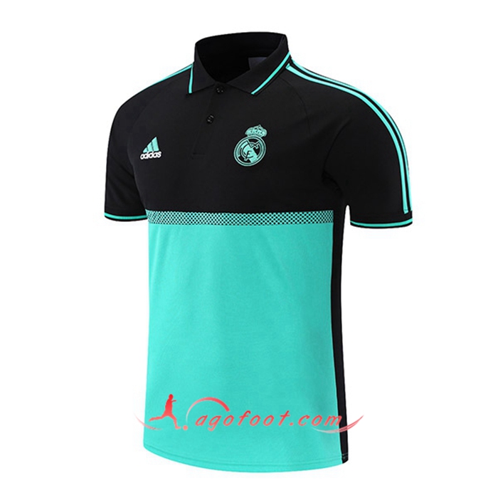 Polo Foot Real Madrid Noir/Vert 2021/2022