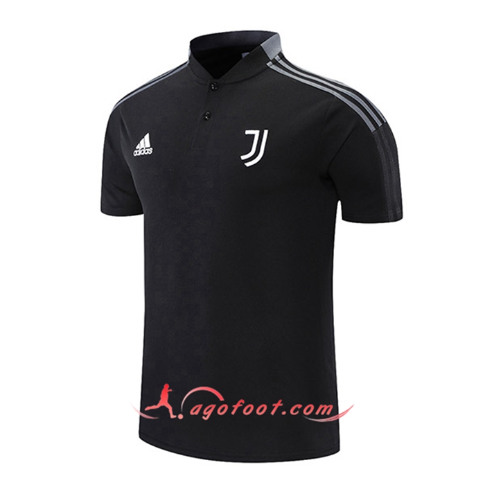 Polo Foot Juventus Noir/Gris 2021/2022
