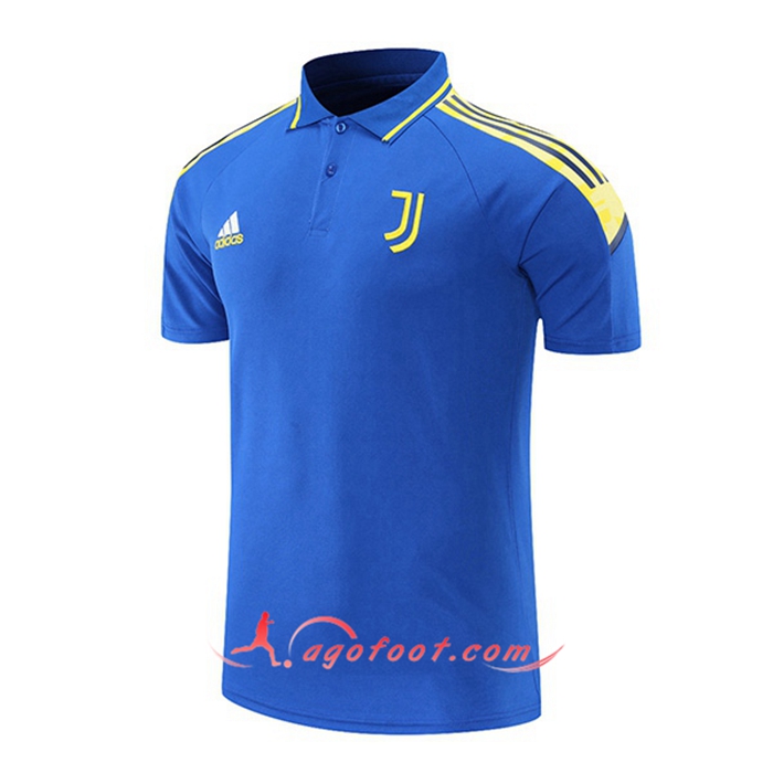 Polo Foot Juventus Bleu/Jaune 2021/2022